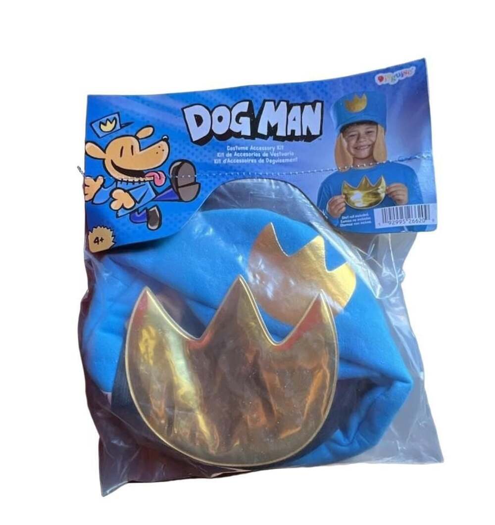 Disguise Dog Man Costume Accessory Kit New